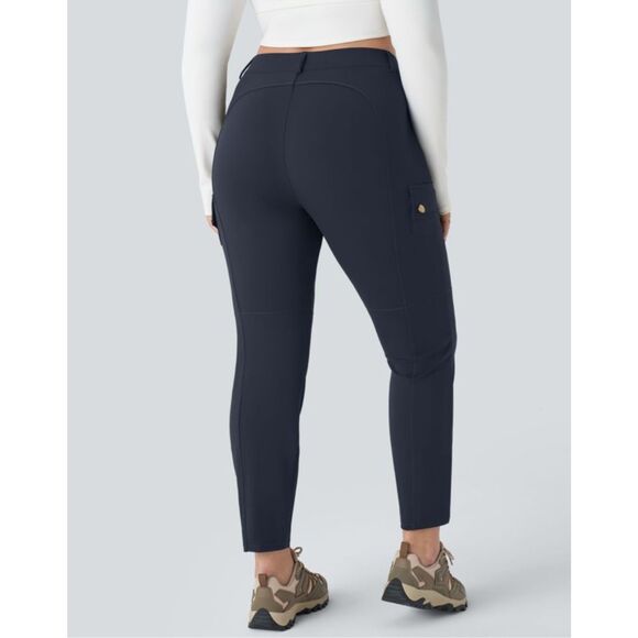 $60 Halara High Waisted Multiple Pockets Cargo Pants size large - Picture 2 of 6